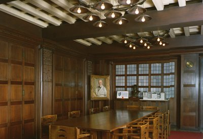 View of the Board Room by Charles Rennie Mackintosh